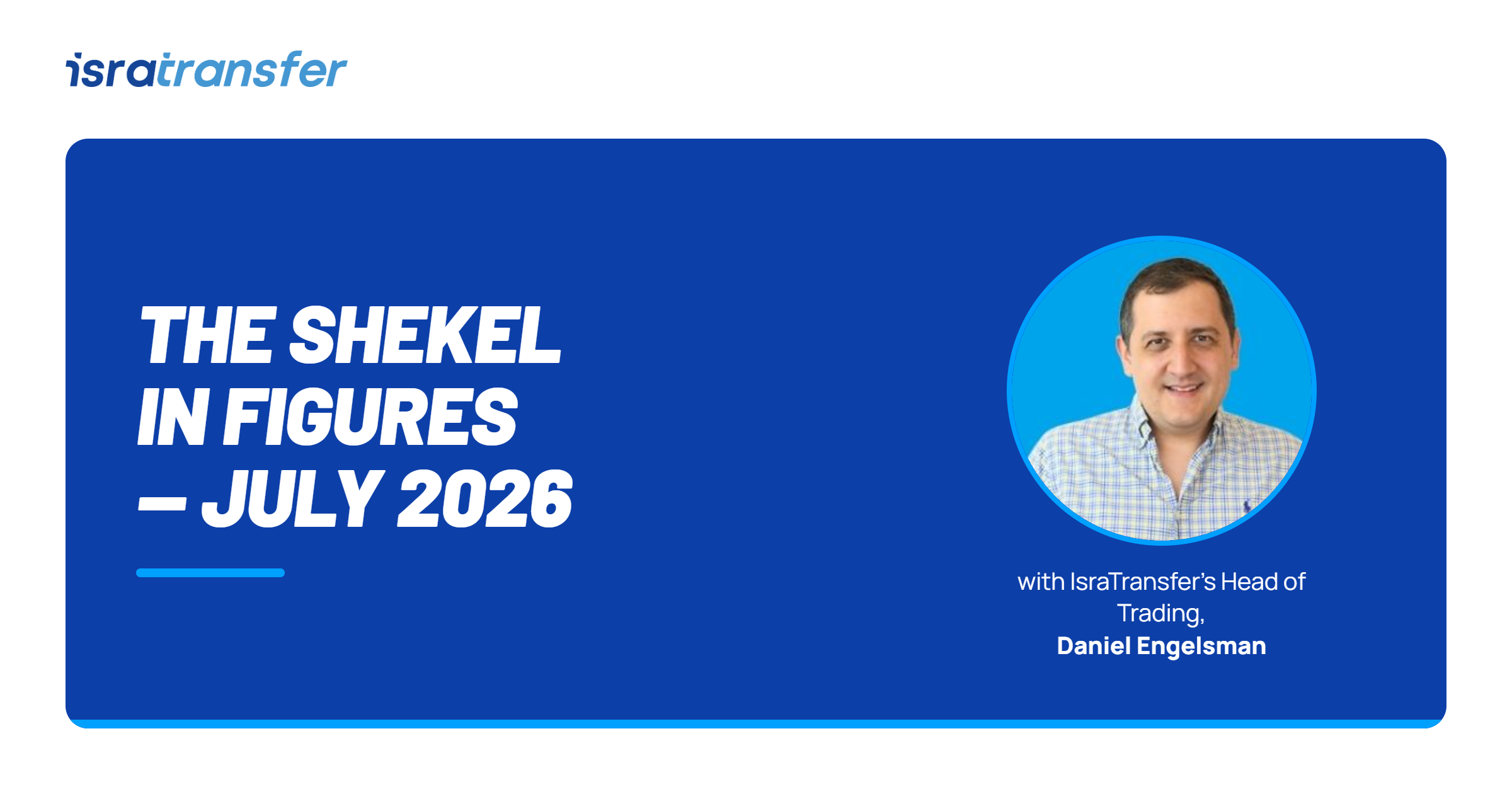 the shekel in figures - July 2026